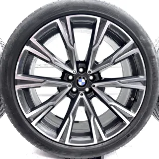 Original BMW X7 G07 22 Zoll Sommerräder Felgen Sommerreifen 758i 758 - Bild 3
