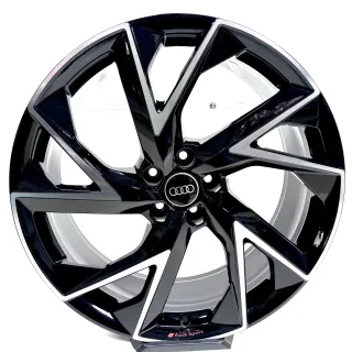 21 Zoll Original Audi RSQ3 F3 RS Q3 Alufelgen Felgen 83A601025AD Schwarz Glanz - Bild 4