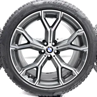 Original BMW X5 G05 X6 G06 21 Zoll Winterräder Felgen Winterreifen M741 M 741 - Bild 3