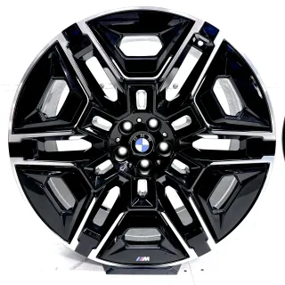 22 Zoll Original Bmw IX i20 Felgen Alufelgen M1025 Aerodynamik 5A73072 - Bild 3