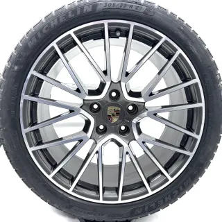 Original Porsche Cayenne Coupe E3 9Y 9Y3 Winterräder 21 Zoll Felgen Winterreifen - Bild 8