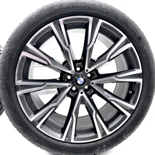 Original BMW X7 G07 22 Zoll Sommerräder Felgen Sommerreifen 758i 758 - Bild 6
