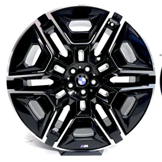 22 Zoll Original Bmw IX i20 Felgen Alufelgen M1025 Aerodynamik 5A73072 - Bild 2