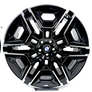 22 Zoll Original Bmw IX i20 Felgen Alufelgen M1025 Aerodynamik 5A73072 - Bild 5