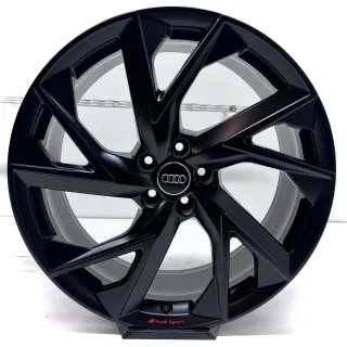 21 Zoll Original Audi RSQ3 F3 RS Q3 Alufelgen Felgen 83A601025AD Schwarz Matt - Bild 5