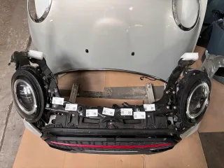 Mini John Cooper Works F55 F56 F57 Frontpaket Scheinwerfer Motorhaube LCI - Bild 4