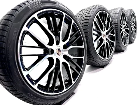 Background image for Original Porsche Panamera G2 971 21 Zoll Winterräder Felgen Winterreifen