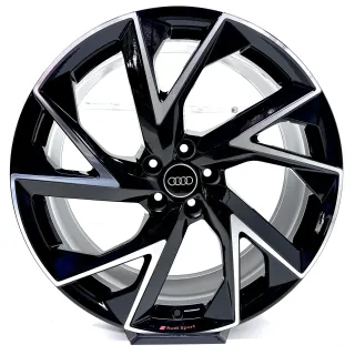 21 Zoll Original Audi RSQ3 F3 RS Q3 Alufelgen Felgen 83A601025AD Schwarz Glanz - Bild 5