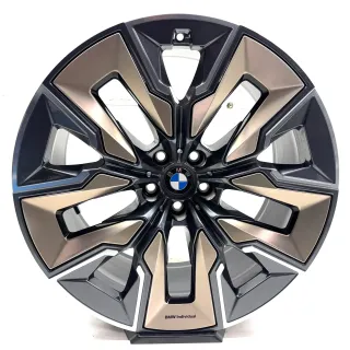 21 Zoll Original Bmw 7er I7 G70 Felge Alufelge Hinterachse 5A19DF7 910i - Bild 2