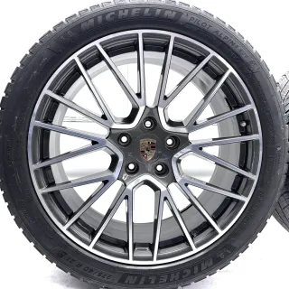 Original Porsche Cayenne Coupe E3 9Y 9Y3 Winterräder 21 Zoll Felgen Winterreifen - Bild 4