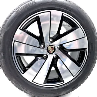 Original Porsche Taycan Turbo Aero 19 Zoll Winterräder Felgen Winterreifen - Bild 8