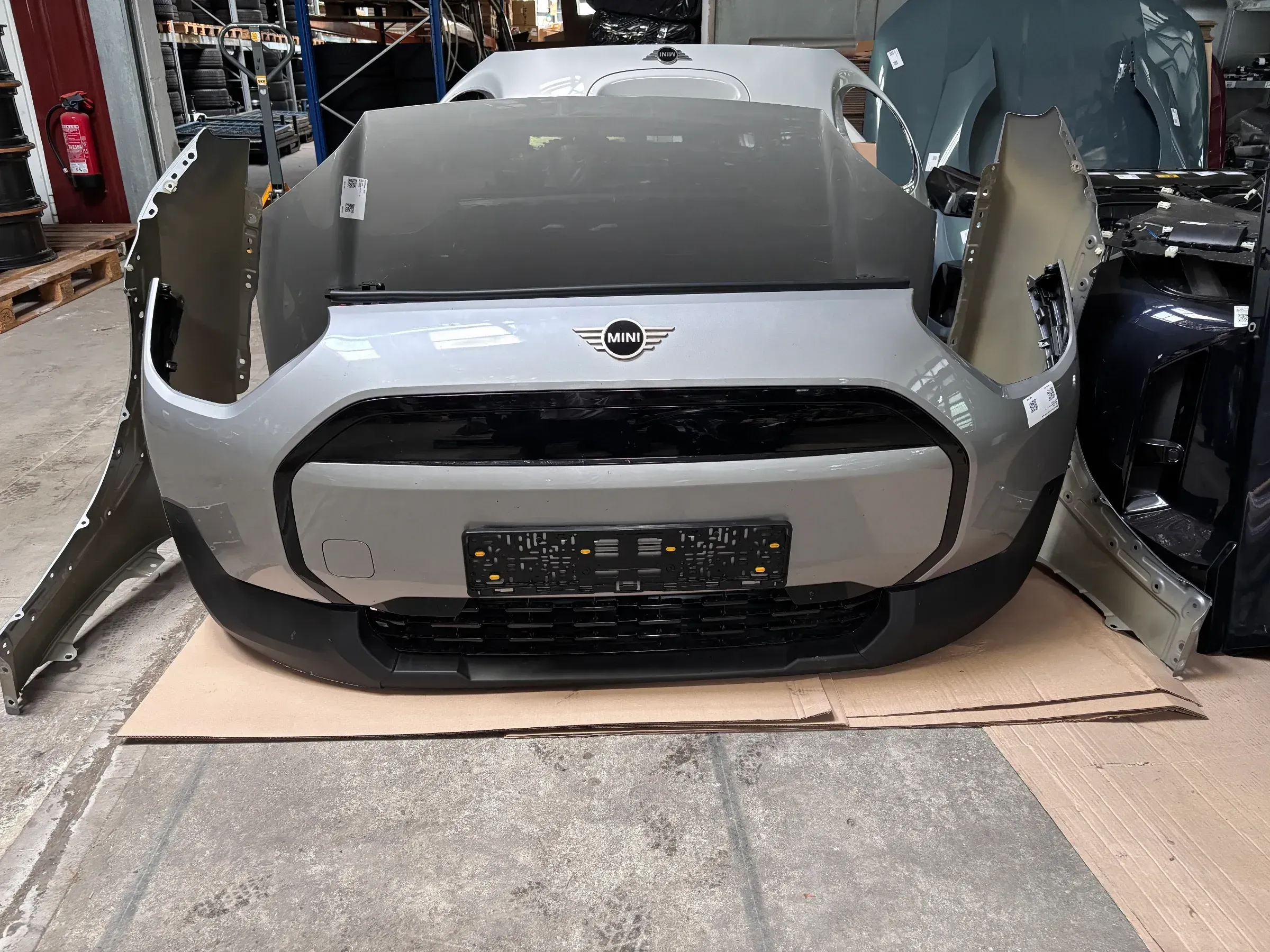 Mini Aceman J05 Frontpaket Motorhaube Kotflügel Kühler Lüfter Stoßstange - Bild 1