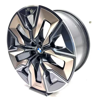 21 Zoll Original Bmw 7er I7 G70 Felge Alufelge Hinterachse 5A19DF7 910i - Bild 3