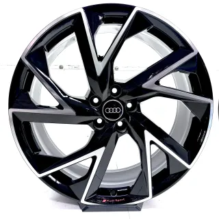 21 Zoll Original Audi RSQ3 F3 RS Q3 Alufelgen Felgen 83A601025AD Schwarz Glanz - Bild 3