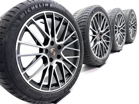 Background image for Original Porsche Cayenne Coupe E3 9Y 9Y3 Winterräder 21 Zoll Felgen Winterreifen