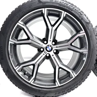 Original BMW X5 G05 X6 G06 21 Zoll Winterräder Felgen Winterreifen M741 M 741 - Bild 2