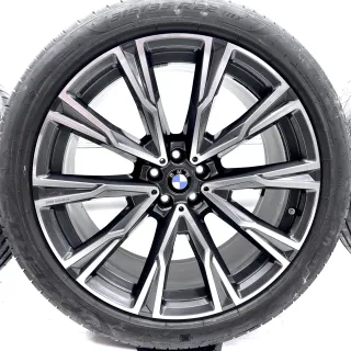 Original BMW X7 G07 22 Zoll Sommerräder Felgen Sommerreifen 758i 758 - Bild 4